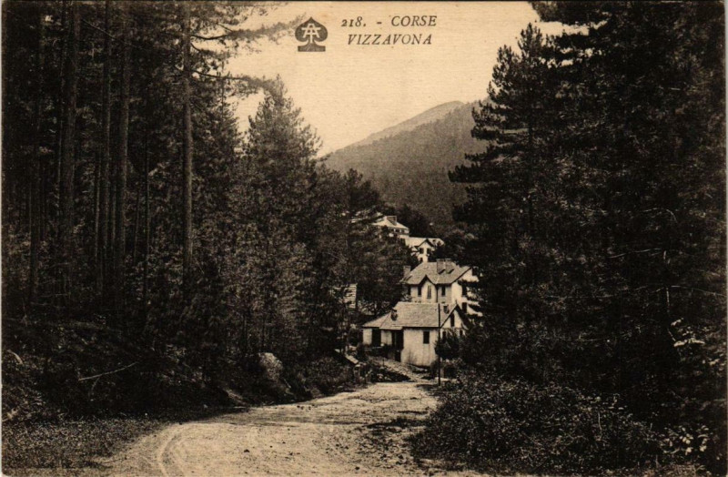 Carte postale ancienne Corse Vizzavona
