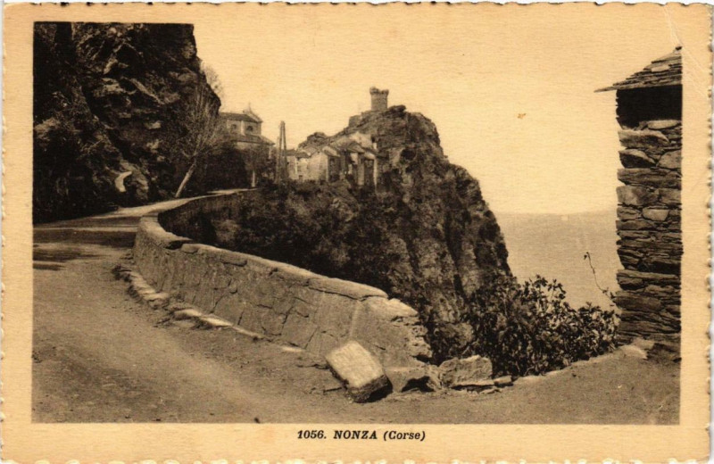 Carte postale ancienne Corse Nonza à Nonza