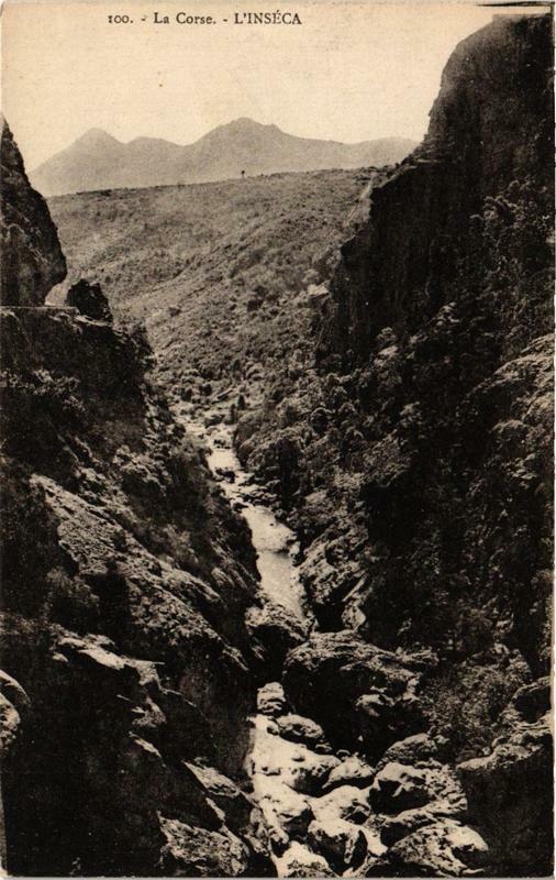 Carte postale ancienne Corse L'Inséca