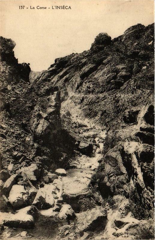 Carte postale ancienne Corse L'Inséca