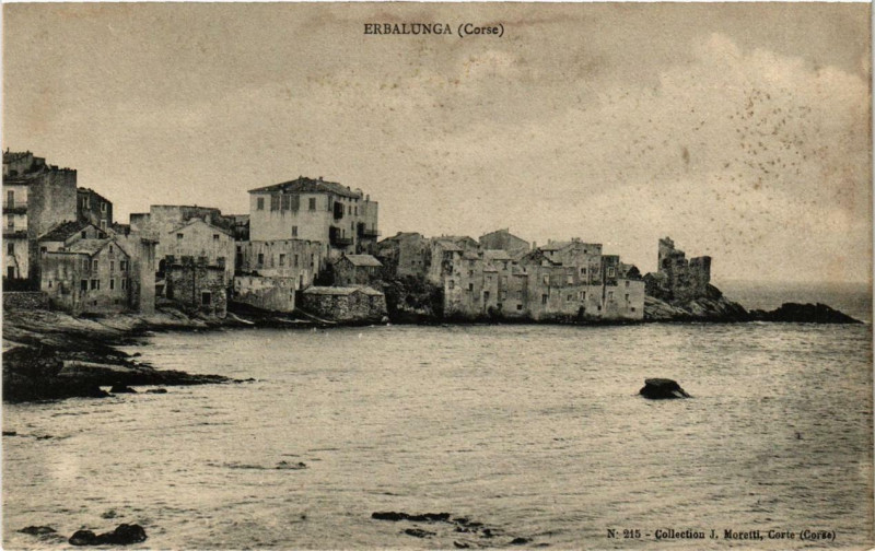 Carte postale ancienne Corse Erbalunga