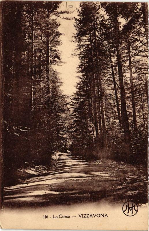 Carte postale ancienne Corse Vizzavona