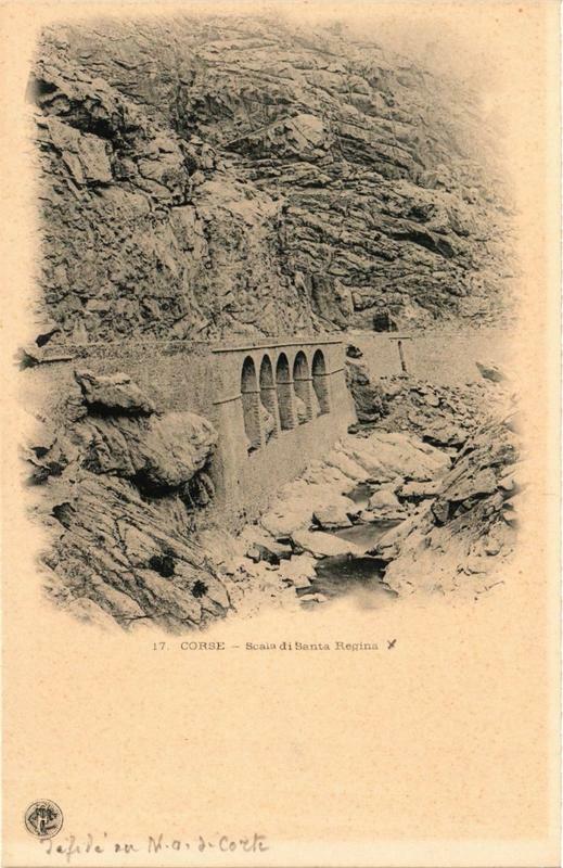 Carte postale ancienne Corse Scala di Santa Regina