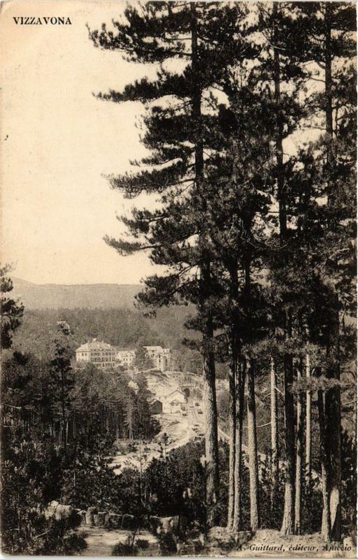 Carte postale ancienne Corse Vizzavona