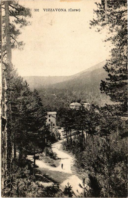 Carte postale ancienne Corse Vizzavona