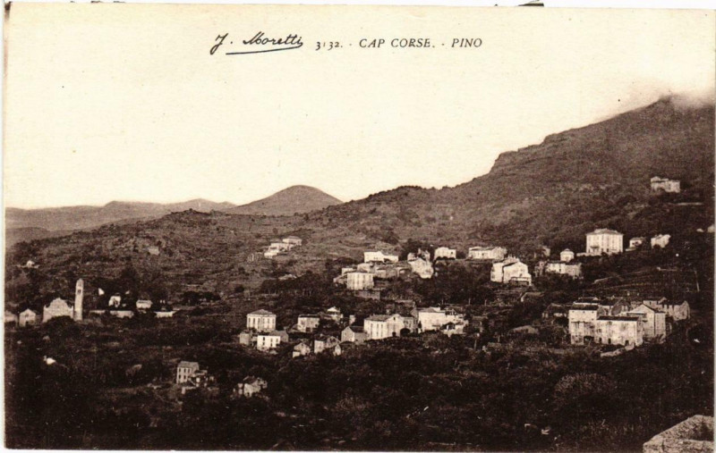 Carte postale ancienne Corse Pino à Pino