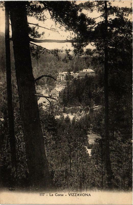 Carte postale ancienne Corse Vizzavona