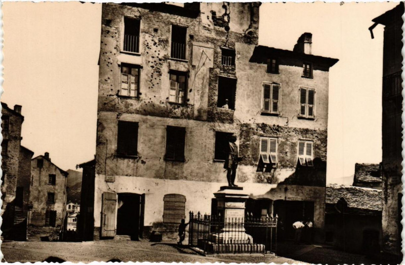 Carte postale ancienne Corse Corte - Maison du Général Gaffory à Corte