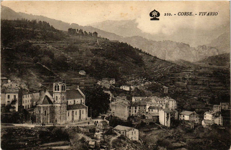 Carte postale ancienne Corse Vivaro