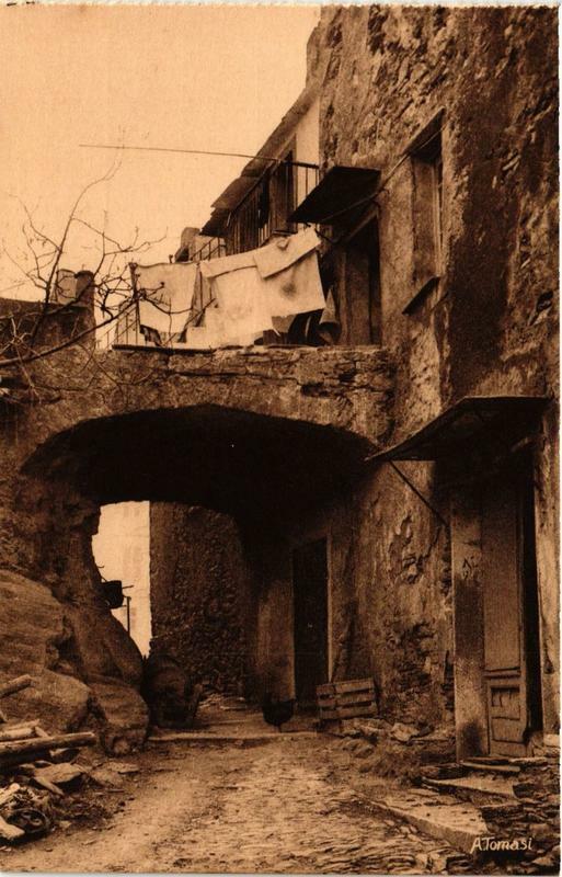 Carte postale ancienne Corse Un Coin d'Erbalunga