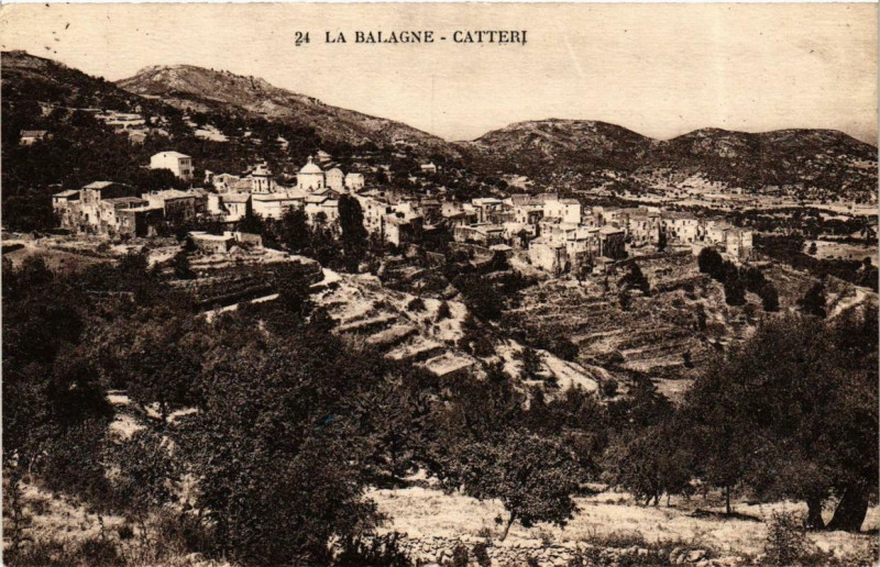Carte postale ancienne Corse La Balagne-Catteri