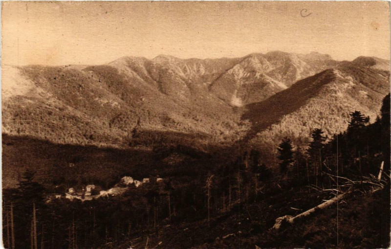 Carte postale ancienne Corse Vizzavona