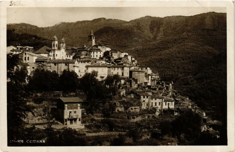 Carte postale ancienne Corse Ceriana