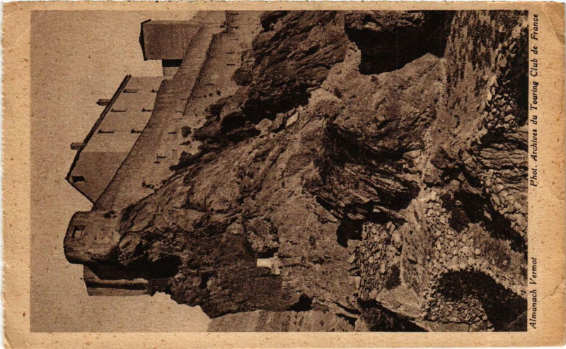 Carte postale ancienne Corse - Citadelle de Corte à Corte