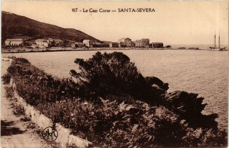 Carte postale ancienne Corse - Santa-Severa
