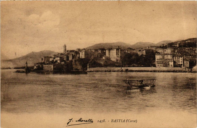 Carte postale ancienne Corse - Bastia à Bastia
