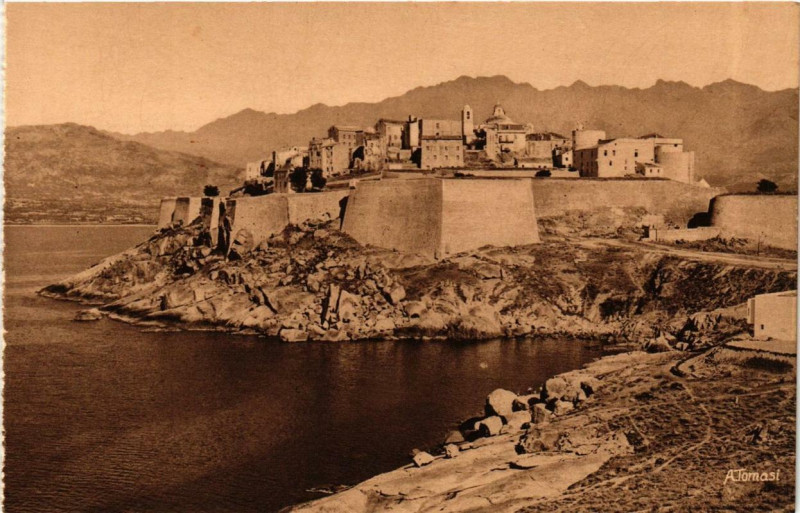 Carte postale ancienne Corse - Calvi à Calvi