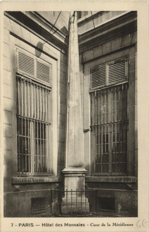 Carte postale ancienne Paris (6e) Hotel des Monnaies 7 Cour de la Meridienne à Paris 6e