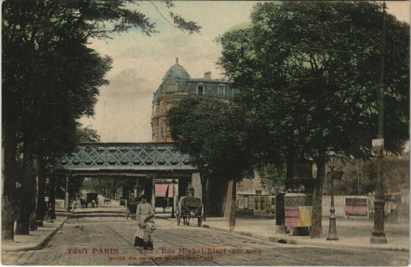 Carte postale ancienne Tout Paris (12e) 955 Rue Michel Bizot Colorise à Paris 12e