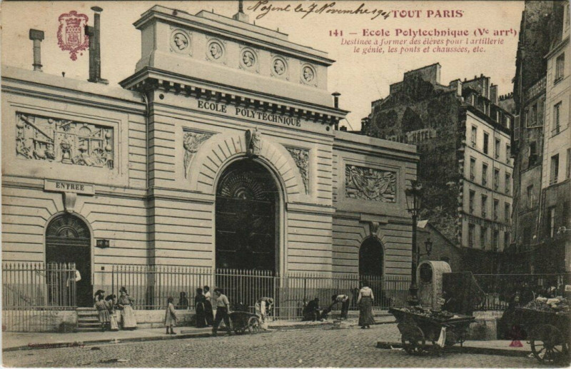 Carte postale ancienne Tout Paris (5e) 141 Ecole Polytechnique à Paris 5e