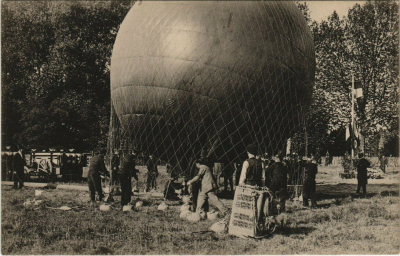 Carte postale ancienne Paris Aero-Club