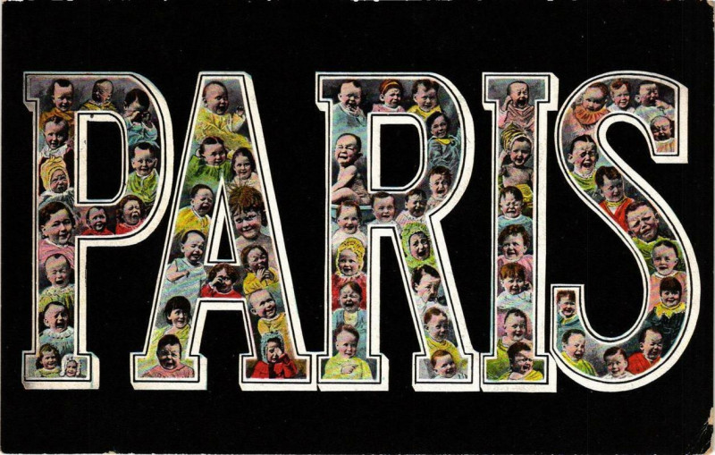 Carte postale ancienne Paris