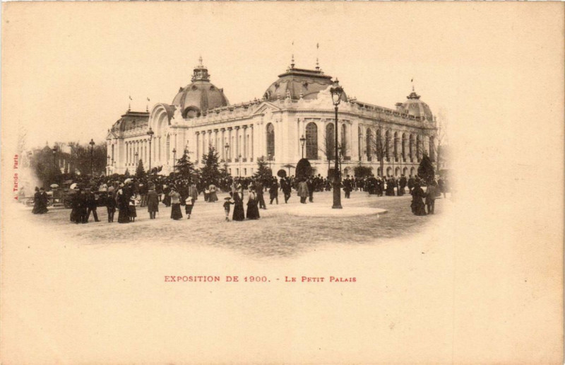 Carte postale ancienne Paris Expo 1900 Le Petit Palais