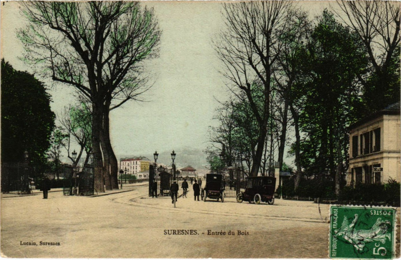 Carte postale ancienne Suresnes - Les Quais à Suresnes