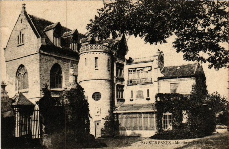 Carte postale ancienne Suresnes - Moulin de Gibets à Suresnes