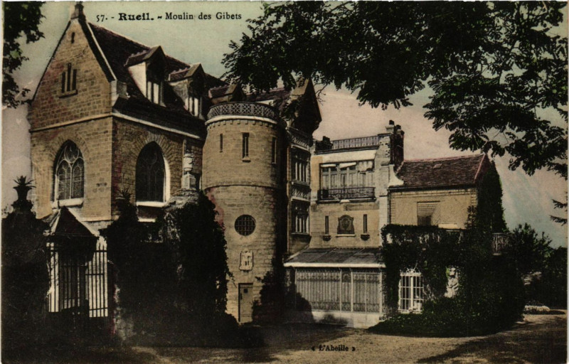 Carte postale ancienne Rueil - Moulin des Gibets