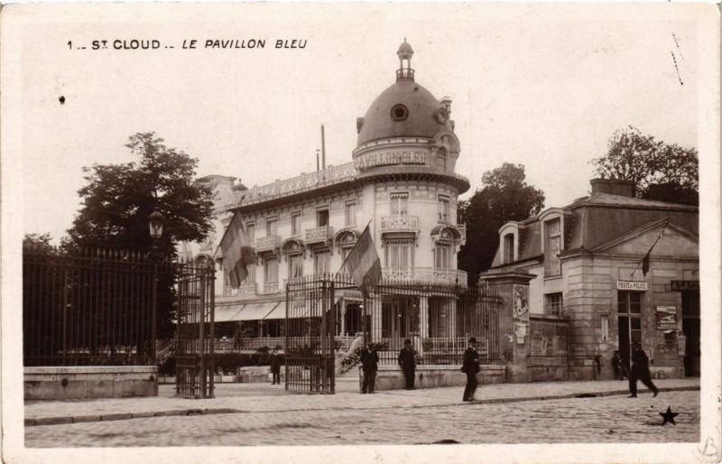 Carte postale ancienne Saint-Cloud - Le Pavillon Bleu à Saint-Cloud