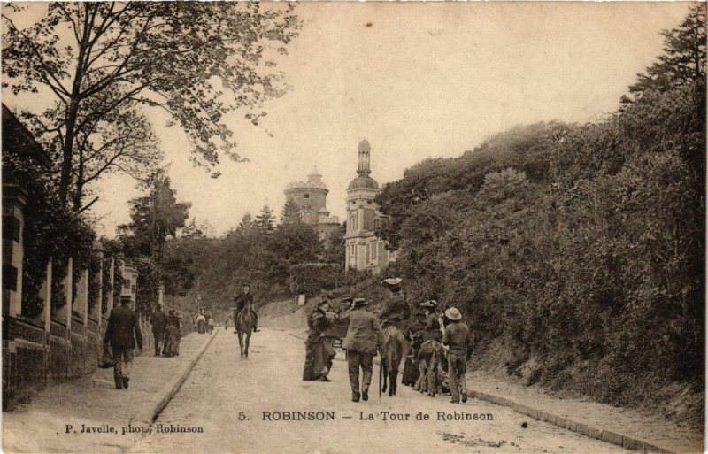 Carte postale ancienne Robinson - La Tour de Robinson