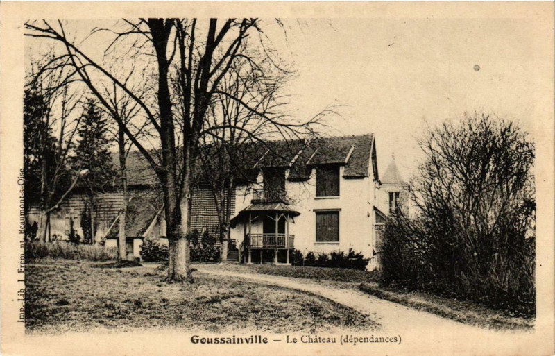 Carte postale ancienne Goussainville - Le Chateau à Goussainville