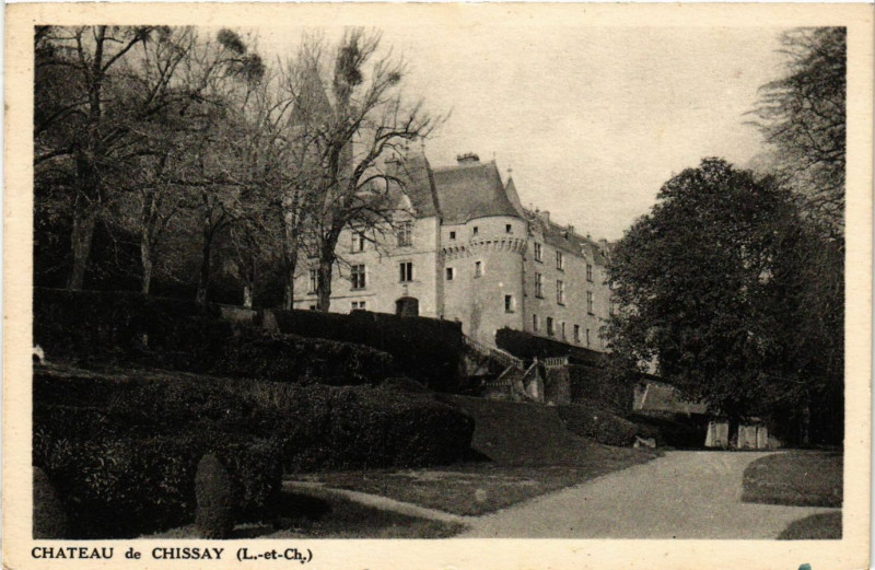 Carte postale ancienne Chateau de Chissay