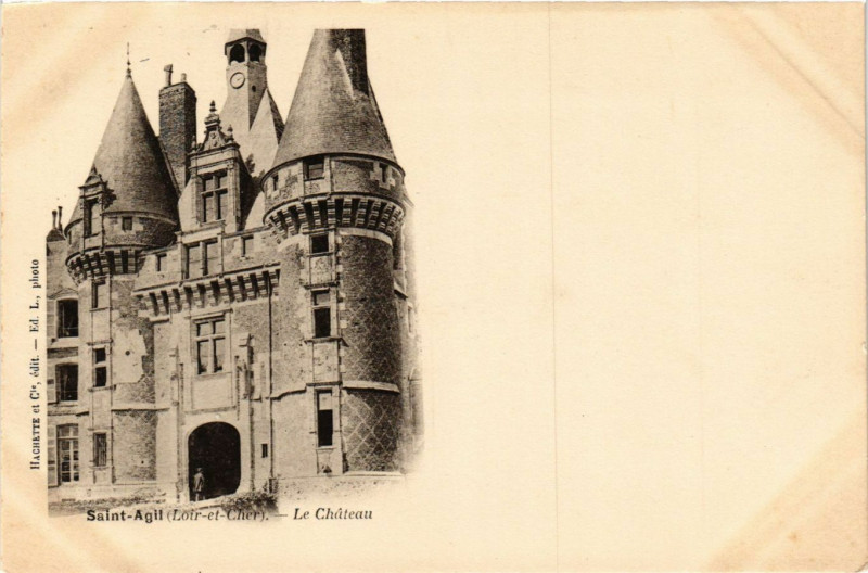 Carte postale ancienne Saint-Agil - Le Chateau