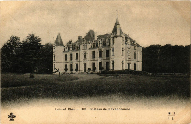 Carte postale ancienne Chateau de la Fredonniere