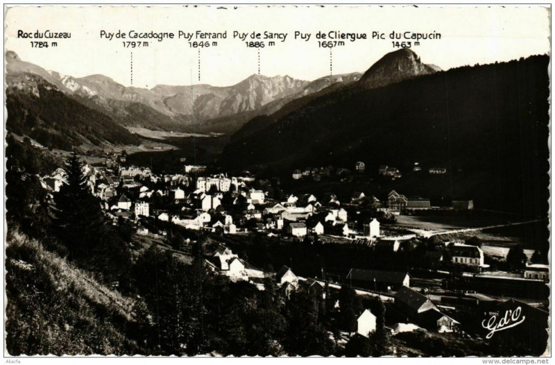 Carte postale ancienne Tourisme et Thermalisme à Ris