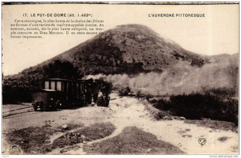 Carte postale ancienne Le Puy-de-Dome