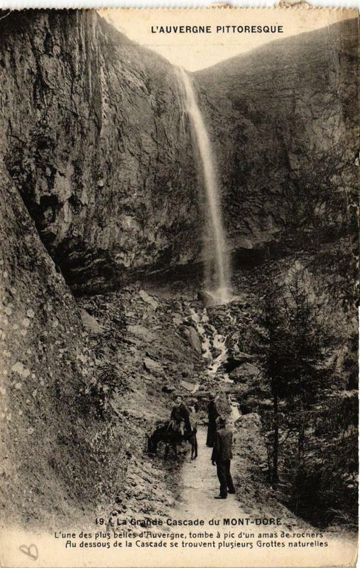 Carte postale ancienne Le Mont-Dore L'une des plus belles d'Auvergne à Mont-Dore