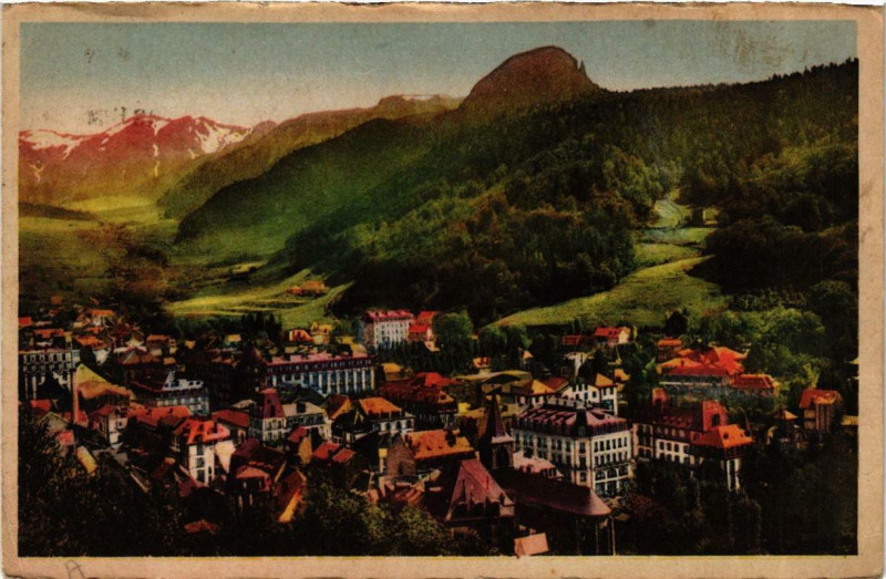 Carte postale ancienne Le Mont-Dore Vue Generale à Mont-Dore