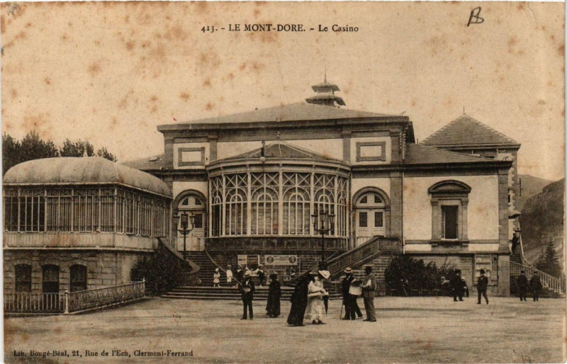 Carte postale ancienne Le Mont-Dore Le Casino à Mont-Dore