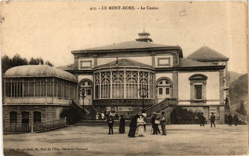 Carte postale ancienne Le Mont-Dore Le Casino à Mont-Dore