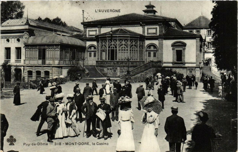 Carte postale ancienne Le Mont-Dore Le Casino à Mont-Dore