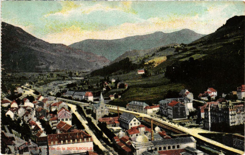 Carte postale ancienne La Bourboule Vue de La Bourboule à La Bourboule