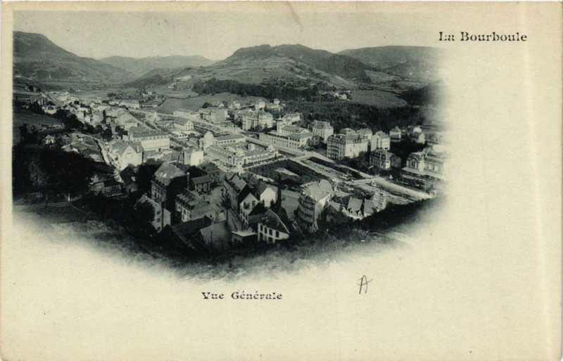 Carte postale ancienne La Bourboule Vue generale à La Bourboule