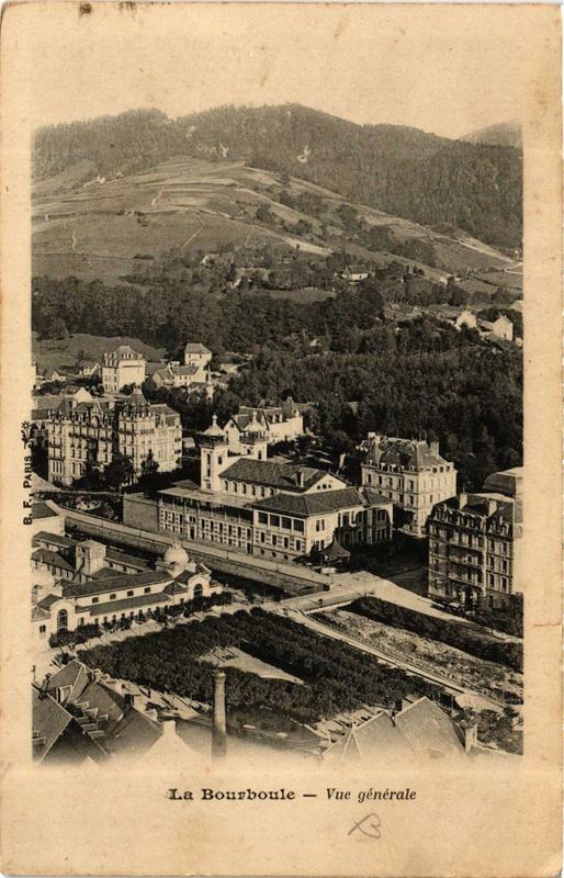 Carte postale ancienne La Bourboule Vue generale à La Bourboule