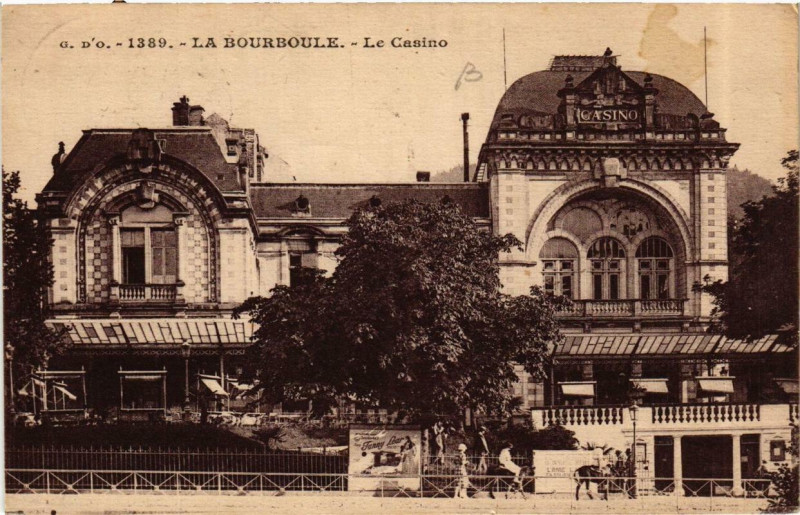Carte postale ancienne La Bourboule Le Casino à La Bourboule