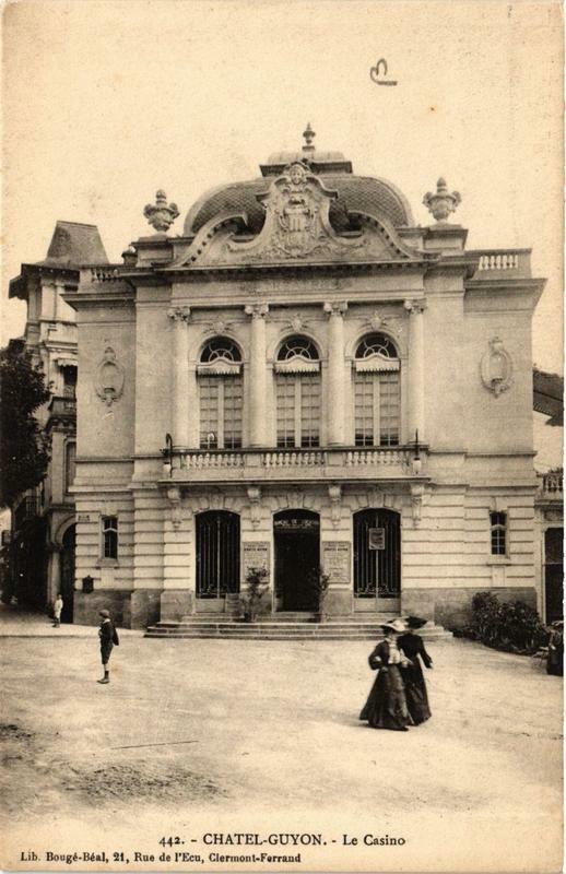Carte postale ancienne Chatel-Guyon Le Casino
