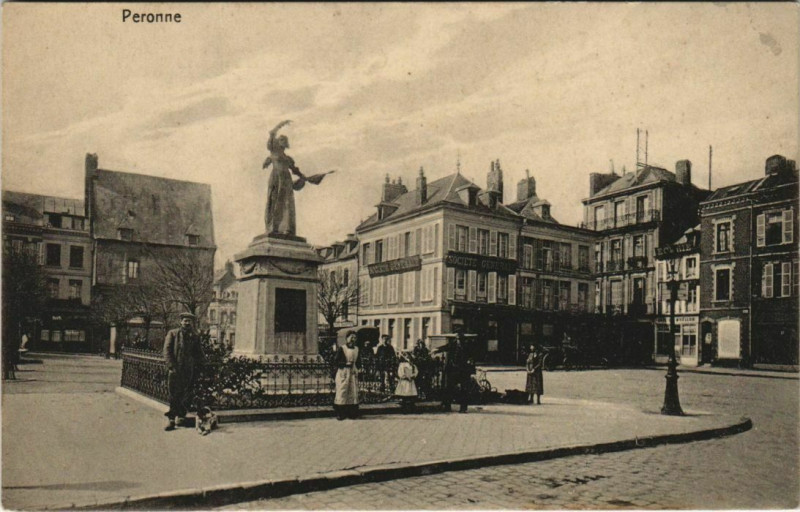 Carte postale ancienne Peronne