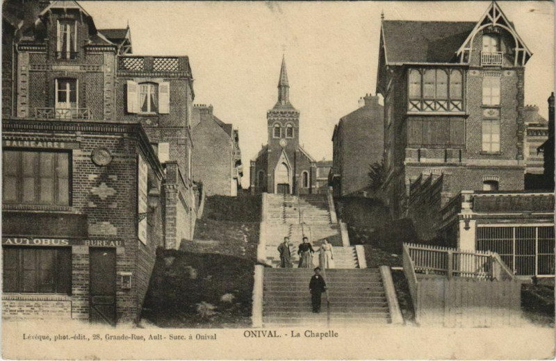Carte postale ancienne Onival-sur-Mer La Chapelle